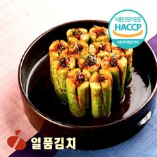 일품김치 25년전통 HACCP 일품 오이소박이 3kg 5kg 한국김치전문점, 1팩