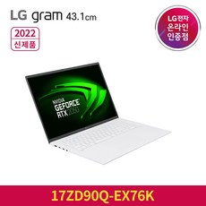 LG전자 그램 17ZD90Q-EX76K 2022년형