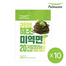 풀무원 리얼해초 미역면 10봉, 풀무원 리얼해초 미역면 150g x 10봉, 10개, 150g