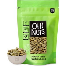 Oh! Nuts 오! 넛츠 로스트 솔트 펌킨 시드, 2개, 907g