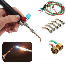1pc 가스 블로우 토치 납땜 솔더 철 총 산소 아세틸렌 쥬얼리 버너 미니, 중국