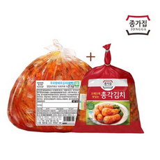 (종가집 ) 종가집 태백 포기김치 5kg + 종가집 총각김치900g