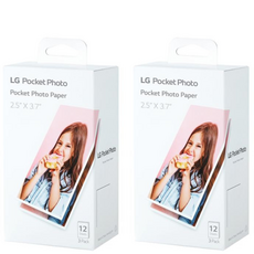 LG 포켓포토 스냅 (모델명 PC389 전용) 인화지, 2박스(72매)