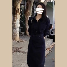 데님원피스 봄원피스 여성 청치마 데이트룩 20대여자