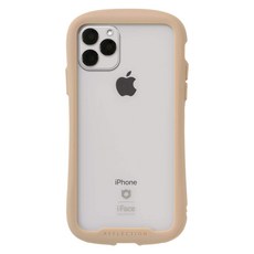 iFace Reflection iPhone 11 Pro Max 케이스 클리어 강화 유리 [베이지]