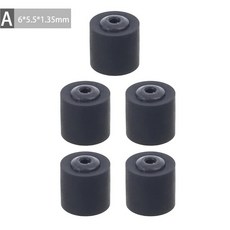 카트리지 라디오 롤러 테이프 레코더 압력 카세트 벨트 풀리 플레이어 5 개, 한개옵션1, 08 H
