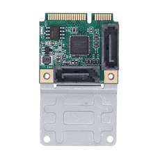 미니 PCIE SATA 어댑터 카드 2/4ports SATA 3.0 장치를 PC에 연결, 포트 2로 돌아갑니다, 1개