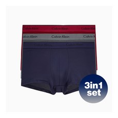 [CK언더웨어]백화점 정품 남 NB1289 DLJ 마이크로 스트레치 3PK 로우 라이즈 트렁크