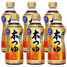 기꼬만 코이다시 혼쯔유, 500ml, 6개