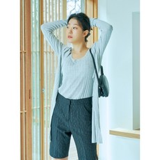 [리플레인] [WIZWID x RePlain_단독]SLIT LONG CARDIGAN_M/g