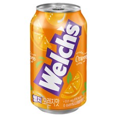 웰치스 오렌지, 24개입, 355ml