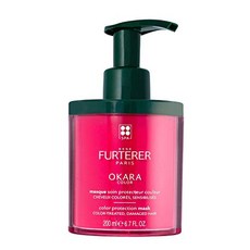 르네휘테르 염색모발용 오카라 컬러 프로텍션 마스크 Rene Furterer OKARA COLOR Color Protection Mask Safe for Color-Treated Hair, 옵션 1 Size = 6.7 Fl Oz