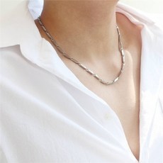 대나무체인목걸이