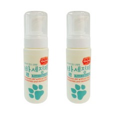 오가니쉬 애견 발 세정제 베이비파우더향, 150ml, 5개
