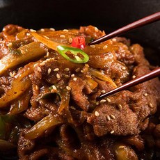지리산 오리불고기 무항생제 청둥 유황오리 고추장 오리 주물럭 500g, 산수유오리고추장주물럭 500g, 1개