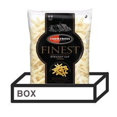 팜프리츠 스킨온프라이 Finest 10mm 2kg x 6봉 1박스 막대감자 레귤러컷, 6개