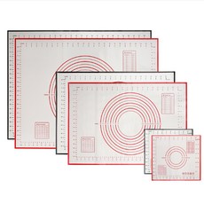 케이크 실리콘 매트 60*80cm 생과자 매트 비 스틱 실리콘 베이킹 매트 롤링 반죽 매트 케이크 베이킹 매트 주방 도구 반죽 보드|베이킹 매트&라이너|, 단일, 1개, red-40x60cm