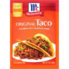 McCormick Original Taco Seasoning Mix 1 Oz, 28g, 1개