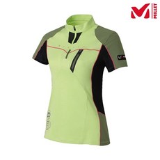 밀레 여성 여성 반팔 짚업 MXKUT559 LIM