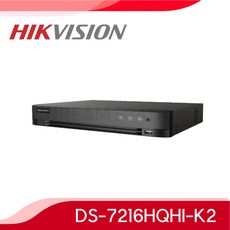 하이크비전 DS-7216HQHI-K2 4MP 4백만화소 16채널 올인원 DVR CCTV 녹화기, 미포함, 1개 - ds-7216hqhi