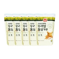 해표중력밀가루
 사조해표 중력 밀가루 1kg x 5개