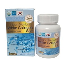 화이트 콜라겐 white collagen plus 500mg 60정, 2개
