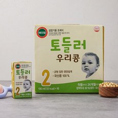 베지밀 토들러 우리콩 2단계 190ml16입 (영등포점), 16개