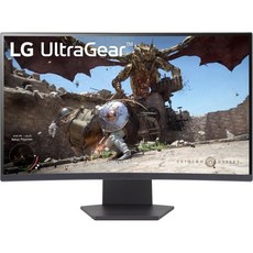 LG 27GS60QC-B 울트라기어 27인치 QHD (2560x1440) 180Hz 1ms 커브드 게이밍 모니터 1000R AMD 프리싱크 HDR10 HDRx2 디스플레이포트