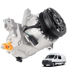 MUCO New AC Compressor with A/C Clutch AD-622 Fits for Ford Transit-150 Transit-250 Transit-350 2020, MUCO New AC Compressor with A/