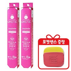 휘슬 덴티스마일 러블리베리 반려동물 치약 딸기향, 2개, 50ml