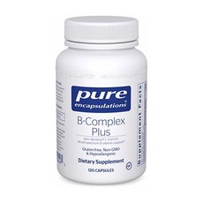퓨어인캡슐레이션 비타민B 콤플렉스 120캡슐 티아민 비타민B12 리보플라빈, 1개, 120개
