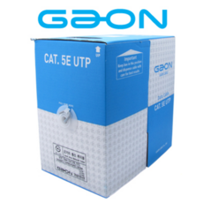 가온전선 CAT.5E UTP 케이블 그레이 블루 옐로우 레드 4P 300m 1box (옥내), 그레이(회색)