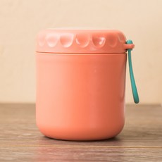 신형 스테인리스강 보온 컵 밀봉 누수 방지 컵 휴대용 컵 탱크 선물 로고, 자몽가루(스테인리스 스틸 컵), 500ml, 1개