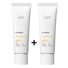 아이오페 UV쉴드 선프로텍터 XP SPF50+PA++++ 선크림 미백 주름개선 자외선 차단 기능성 60ml 2개