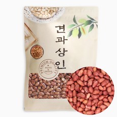 [견과상인]볶음 땅콩 1kg 구운땅콩 무염 레드스킨, 1개