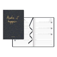 [ 1060287 ] Letts of London® Inspire 2025 주간/월간 플래너 12개월 1월부터 12월까지 A5 사이즈 21cm x 14.9cm(8.25