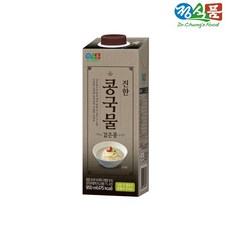 정식품 간단요리사 진한 콩국물 검은콩 950mlx4팩, 950ml, 4개