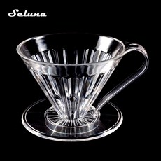 V60 커피 찌꺼기 핸드 드립 커피 필터 카페 스위치 뚜껑이 달린 재사용 가능한 브루어|커피 필터|, 1개, Clever Gray, 단일