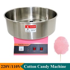 캔디 상업용 치실 스위트 기계 스테인레스 메이커 제조 솜사탕기계 설탕 전기 스틸 코튼, 01=220V, 220V, 1개