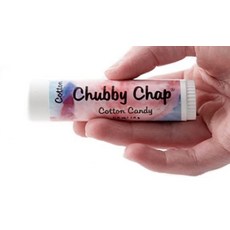 Chubby Chap 스틱 - 대형 점보 챕스틱 내추럴, 솜사탕 (1팩)
