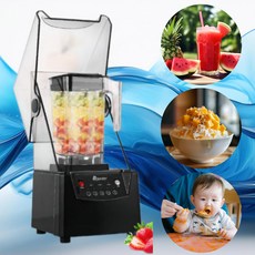 위빗 대형 믹서기 진동 멀티 카페 블렌더 업소용 진공 얼음 초고속 과일 블랜더 주스 멀티