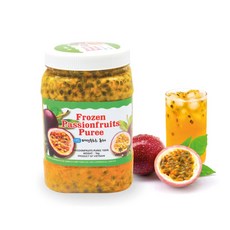  (신정푸드) 냉동 패션후르츠 퓨레 -1kg 1개 1kg  상품 이미지