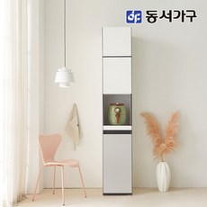 동서가구 소프 엔츠 비스포크 빌트인 광폭 슬라이드 400 주방렌지대 일반수납장 DNA109 착불, 크림 올리브