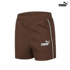 푸마 [PUMA] NEW 푸마키즈 액티브 트레이닝 반바지 여아 브라운