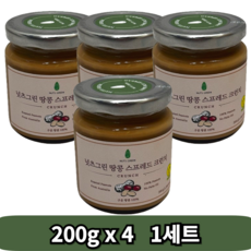 넛츠그린 땅콩 스프레드 크런치, 800g, 3세트