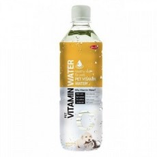 반려견 필수비타민 충전 비타민워터 500ml 애견음료 강아지음료 애견음료수 애완견, 1개