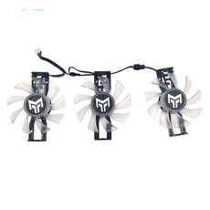  냉각 팬 KFA2 GTX1660 슈퍼 메탈 마스터 OC 갤럭시 GeForce 3 그래픽 카드 교체 75MM, [01] LDE FAN 