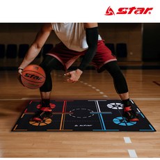  스타 농구 풋워크 트레이닝 매트 농구스텝 훈련용품 