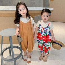 유아끈나시점프수트