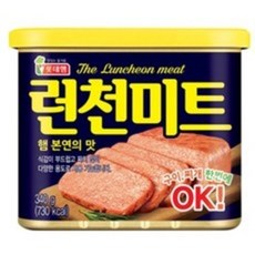 롯데햄 런천미트, 340g, 10개